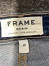 FRAME Denim Solid Blue Jeans Size 25 waist - photo 7