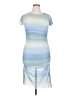 No Comment Graphic Blue Cocktail Dress Size XL - photo 1