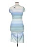 No Comment Graphic Blue Cocktail Dress Size XL - photo 2