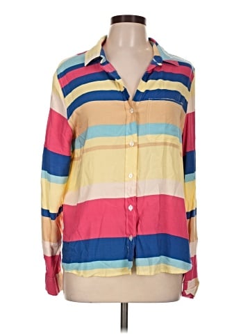 Velvet Heart Long Sleeve Button-Down Shirt (view 1)