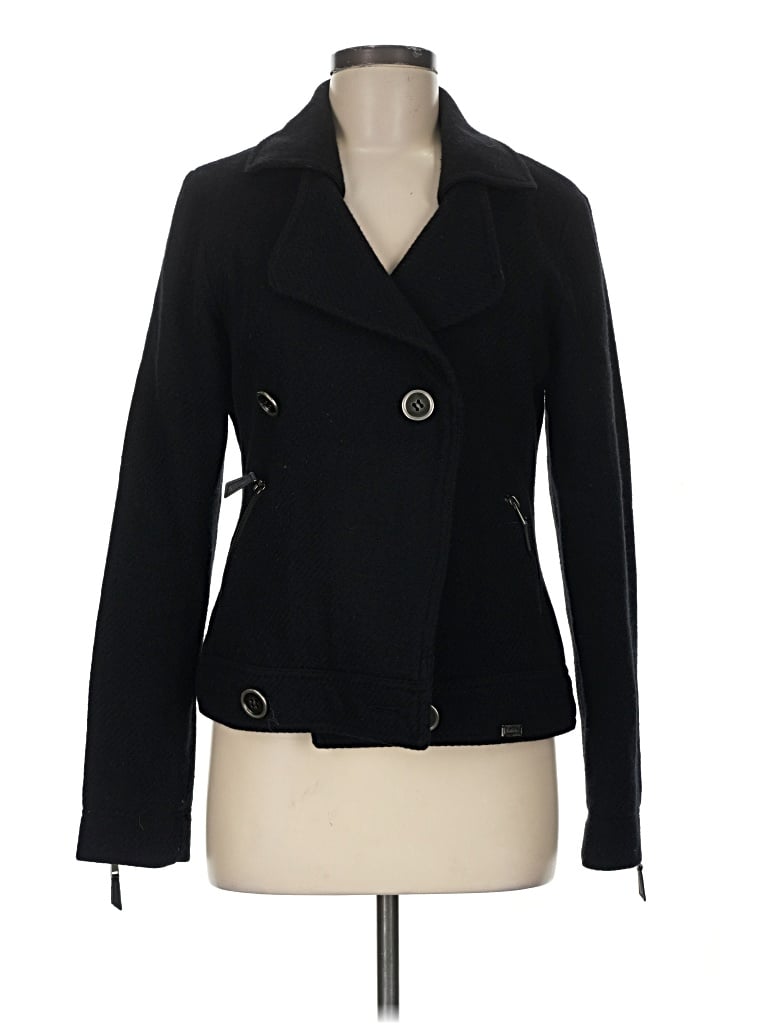 Pre-owned Buffalo Blazer Jacket In Black