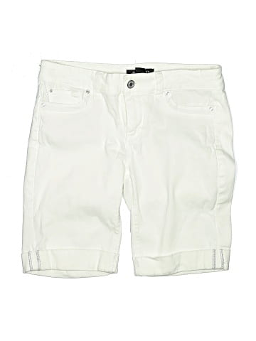 White House Black Market Khaki Shorts (view 1)