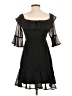 Lulus 100% Polyester Black Cocktail Dress Size S - photo 2