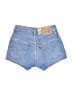 Levi's Blue Denim Shorts Size 24 waist - photo 2