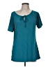 Unbranded Teal Short Sleeve Top Size M - photo 1