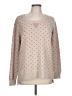 Maison Jules Polka Dots Tan Pullover Sweater Size L - photo 1