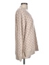 Maison Jules Polka Dots Tan Pullover Sweater Size L - photo 4