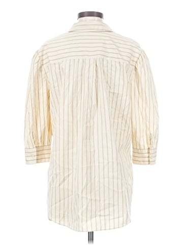 Treasure & Bond 3/4 Sleeve Button-Down Shirt (view 2)