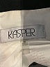 Kasper 100% Polyester Chevron-herringbone Gray Blazer Size M - photo 6