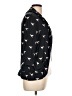 I Love H81 100% Rayon Hearts Black Jacket Size L - photo 4