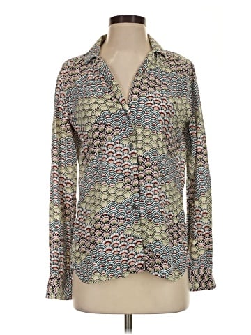 Equipment Long Sleeve Blouse (view 1)