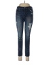 Express Jeans Stars Blue Jeans Size 10 - photo 1