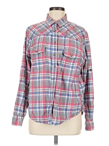 Jachs Girlfriend Long Sleeve Button-Down Shirt (view 1)