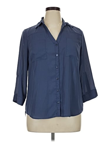 Iz Byer 3/4 Sleeve Blouse (view 1)