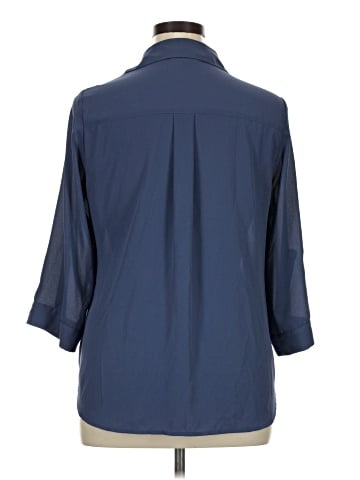 Iz Byer 3/4 Sleeve Blouse (view 2)