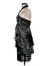 Zara Basic Animal Print Black Cocktail Dress Size M - photo 5