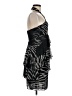 Zara Basic Animal Print Black Cocktail Dress Size M - photo 4