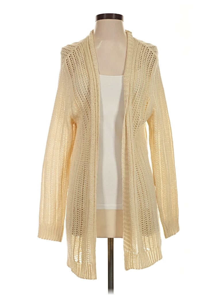 Pre-owned Pol Cardigan Sweater In Ivory