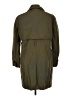 Zara Basic Green Trenchcoat Size L - photo 2