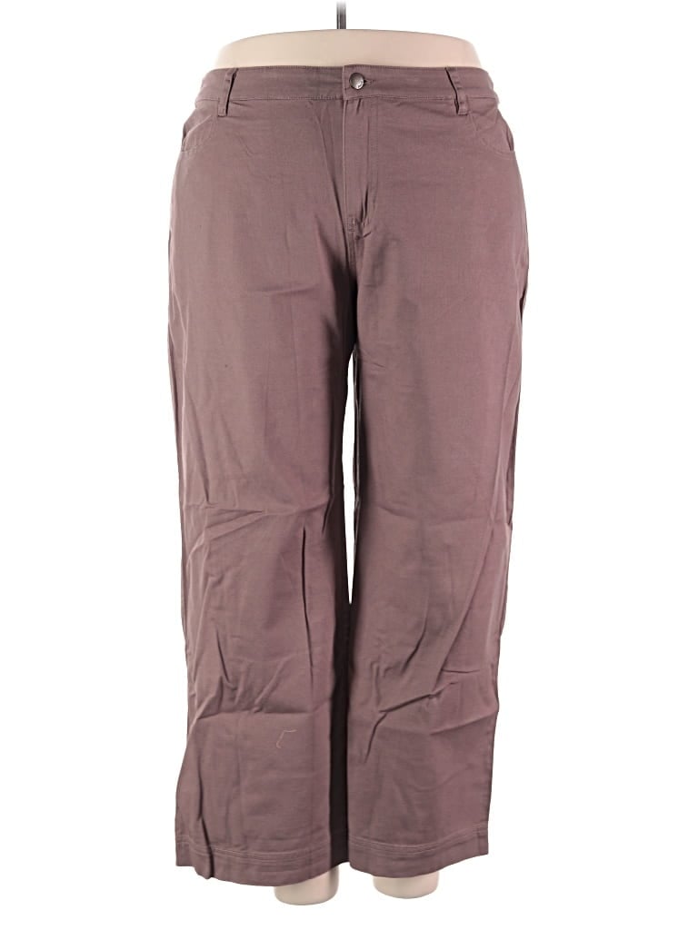 Pre-owned Pact Jeggings In Brown