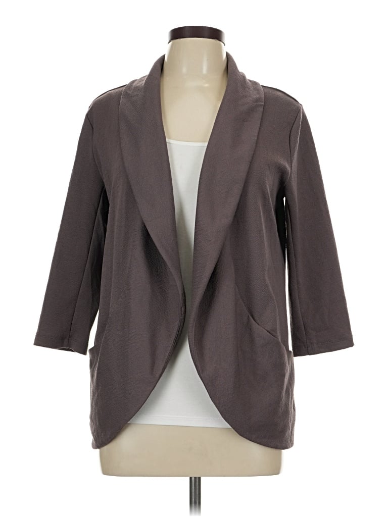 Pre-owned Maurices Blazer Jacket In Gray