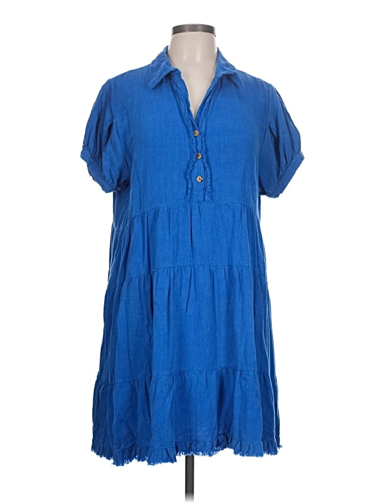 Pre-owned Umgee Casual Dress In Blue