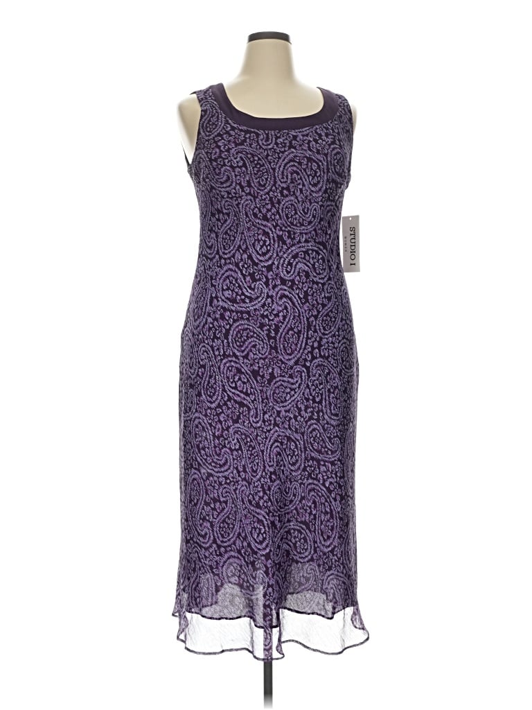 Pre-owned Studio 1 Cocktail Dress In Purple