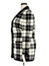 Laurel 100% Wool Plaid Black Ivory Wool Blazer Size EU 42 / US 12 - photo 5