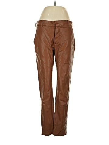 Zara Faux Leather Pants (view 1)