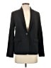 Vince. 100% Polyester Solid Black Blazer Size 2 - photo 1