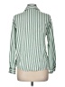 Assorted Brands Stripes Green Long Sleeve Button-Down Shirt Size M - photo 2