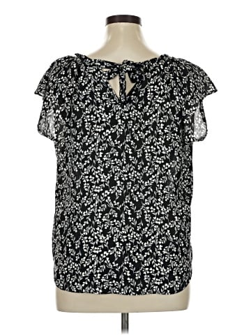 LC Lauren Conrad Short Sleeve Blouse (view 2)