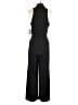 Marina Solid Black Jumpsuit Size S - photo 2