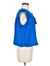 Eclair Blue Sleeveless Blouse Size L - photo 4