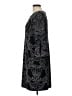 Studio One 100% Polyester Paisley Black Cocktail Dress Size L - photo 5