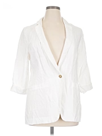 Maurices 3/4 Sleeve Button-Down Shirt (view 1)