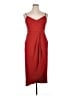 Lulus 100% Polyester Red Cocktail Dress Size XL - photo 1