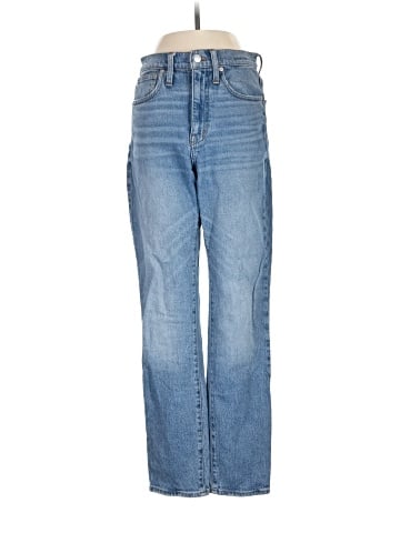 Madewell The High-Rise Slim Boyjean in Neal Wash: TENCEL&trade; Denim Edition (view 1)