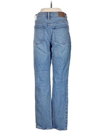 Madewell The High-Rise Slim Boyjean in Neal Wash: TENCEL&trade; Denim Edition (view 2)