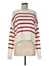 C&C California Stripes White Pullover Sweater Size M - photo 1
