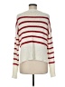C&C California Stripes White Pullover Sweater Size M - photo 2