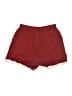 Entro 100% Polyester Chevron-herringbone Burgundy Shorts Size S - photo 2