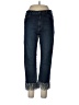 Just Black Chevron-herringbone Blue Jeans Size 31 waist - photo 1