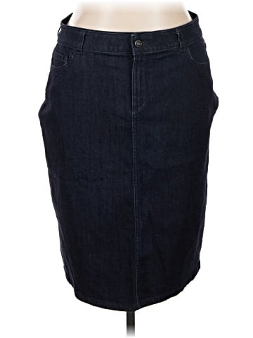 Liz Claiborne Denim Skirt (view 1)