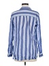 Madewell Stripes Blue Ivory Long Sleeve Button-Down Shirt Size M - photo 2