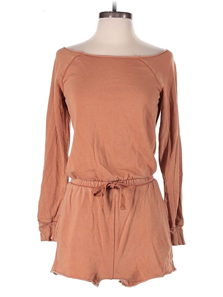 Pre-owned Aerie Romper In Brown