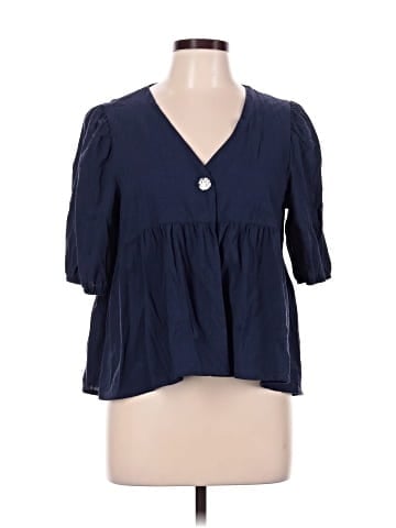 Unbranded Short Sleeve Blouse (view 1)