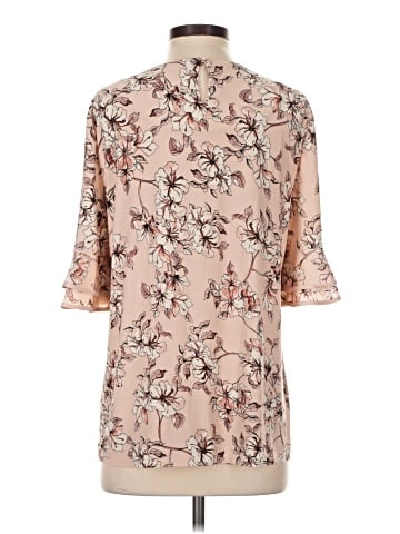 Karl Lagerfeld Paris 3/4 Sleeve Blouse (view 2)