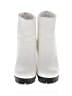 Wild Diva White Ankle Boots Size 6 (wide) - photo 2