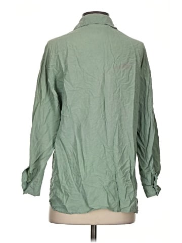 Hype 3/4 Sleeve Silk Top (view 2)